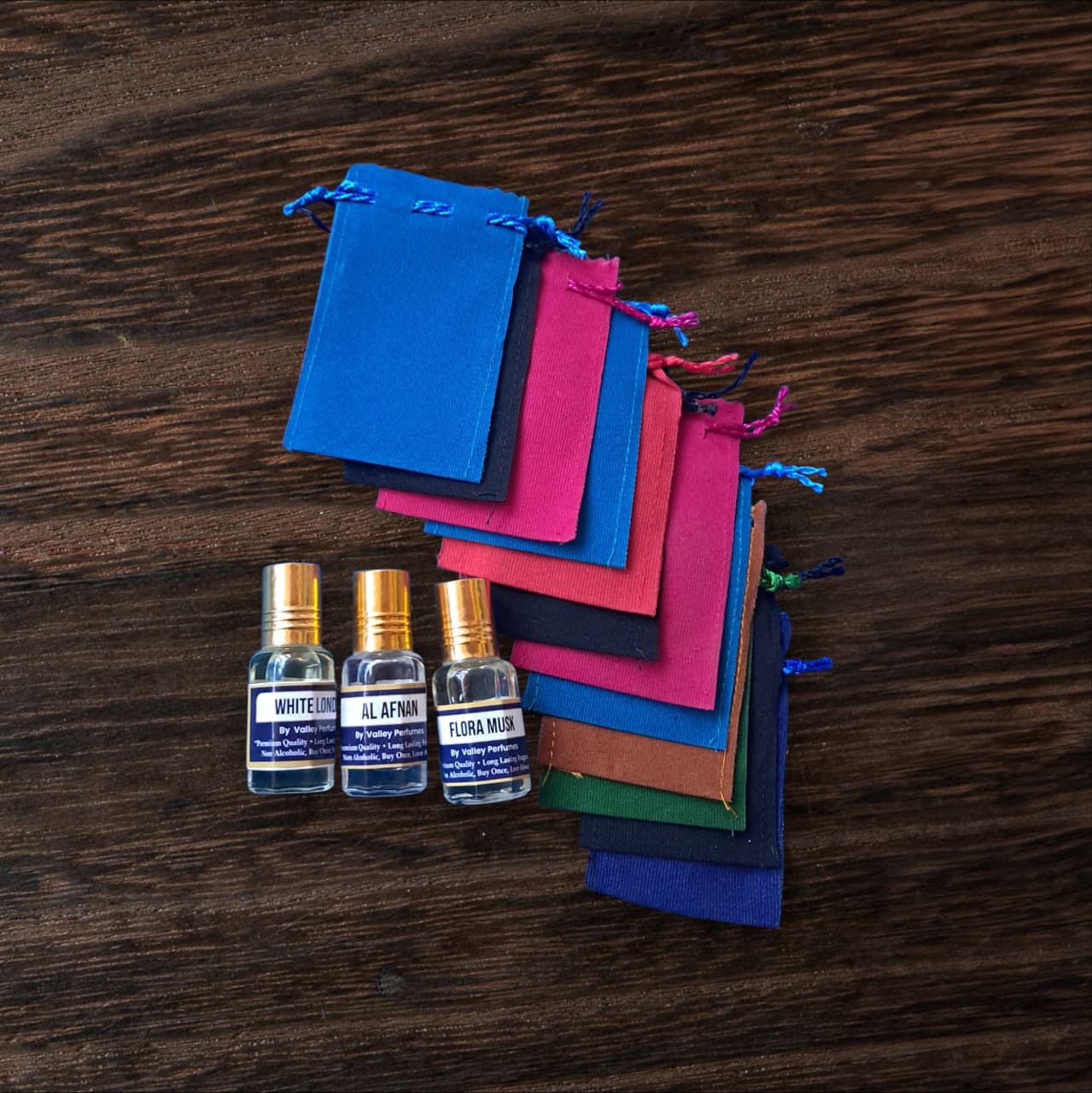 Combo Pack of White London, Al Afnan & Flora Musk 6 ml Each Classic Quality Fragrance