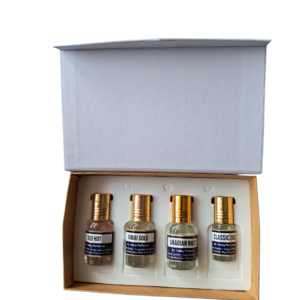 Combo Pack of 3 Classic Attars, Red Hot, Dubai Gold & Arabian Night 6 ML Each+3 ML Attar Free