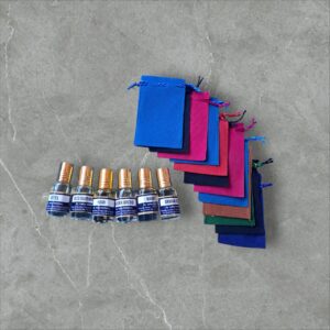 Combo of 6 Classic Attars 6 ML Each, Aseel, Creed Silver, Hoor, Brown Orchid, Magnet & Armani Gold