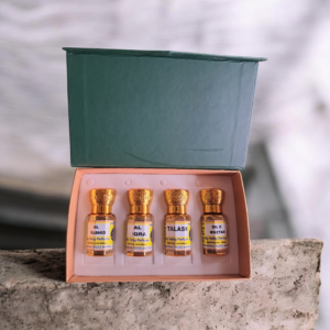 Combo of 4 Flavours Al Rashid,Al Iqra, Talash, & Dil e Muztar 6ml Each Premium Quality