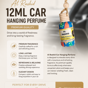 Al Rashid 12ml Car Hanging Perfume