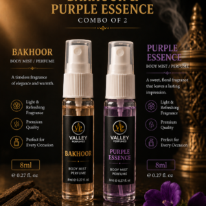 Bakhoor & Purple Essence 8ml Each Body Mist