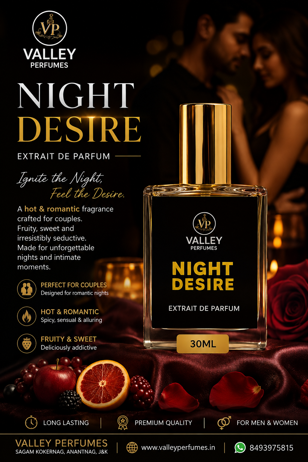 Night Desire 30ml Extrait De Parfum