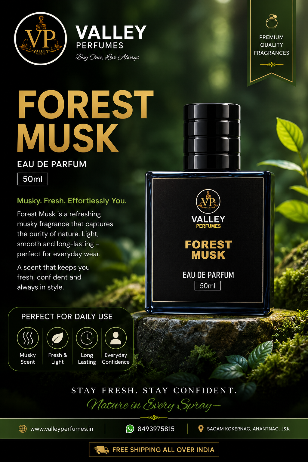 Forest Musk 50ml EDP